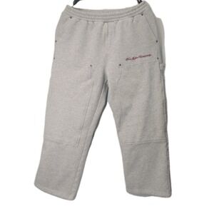 PAC SUN FORD Motor Company Gray Large Pullover Pants Men Cargo Surf Grunge